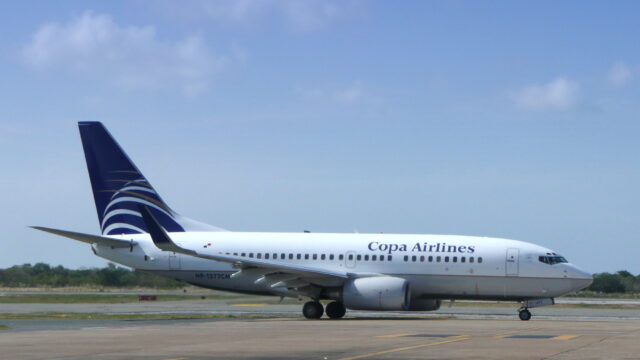Copa Airlines Boeing 737 aircraft at Punta Cana International Airport